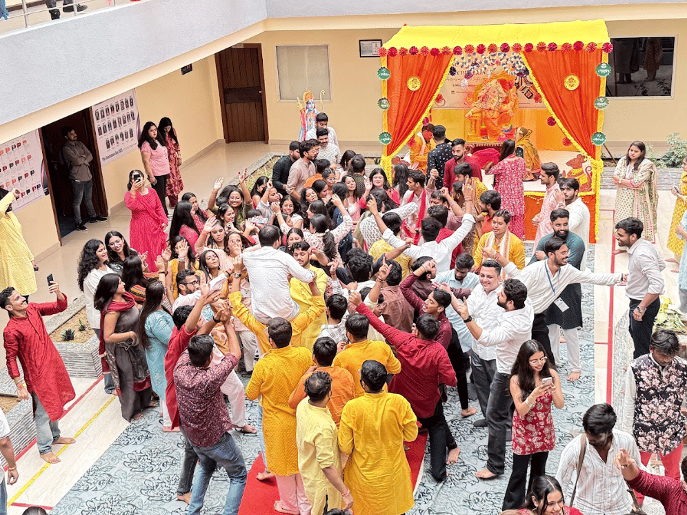 I Business Institute Greater Noida Ganpati Celebration photo 11